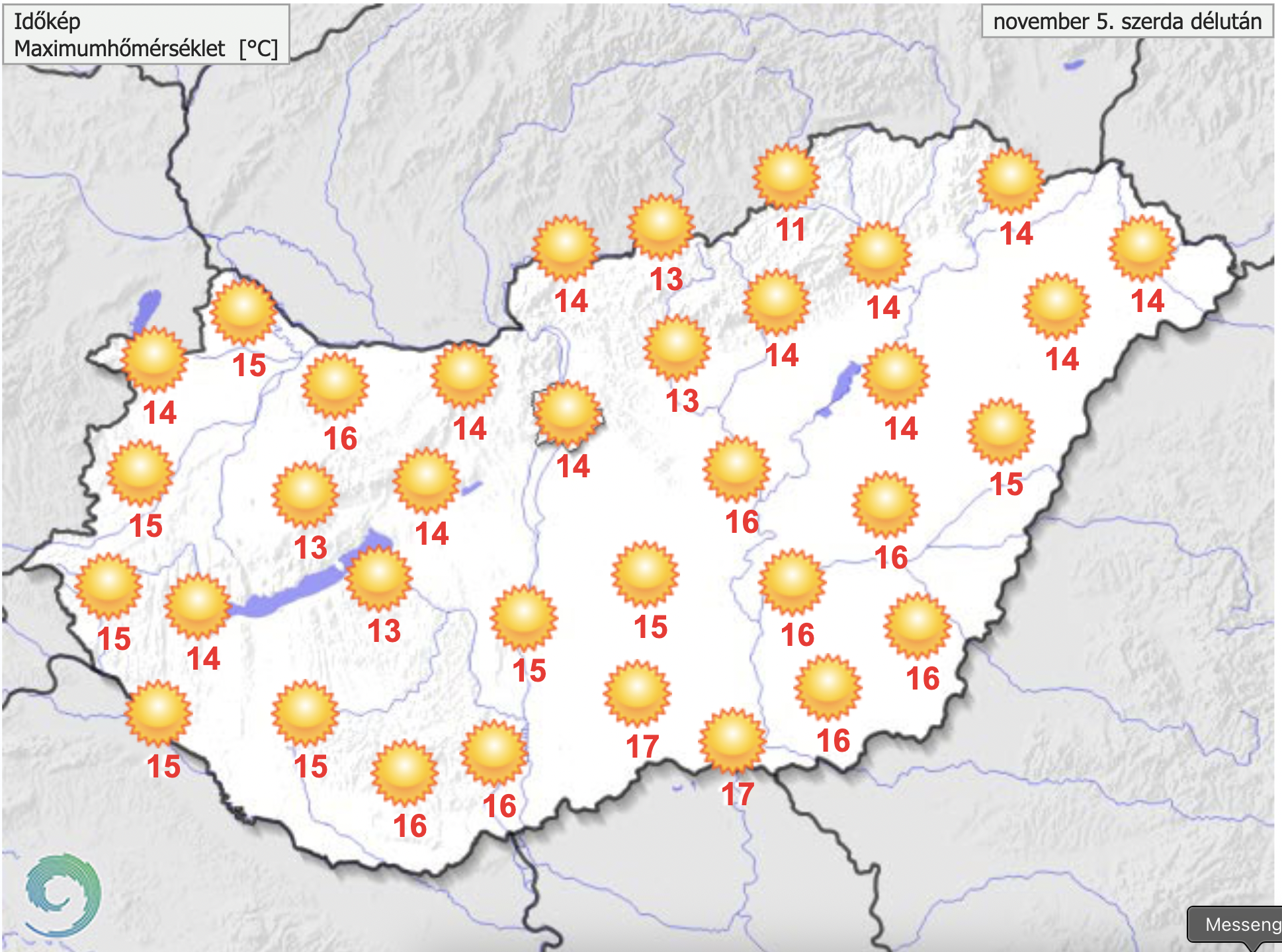 Derült, napos időre számíthatunk a mai napon