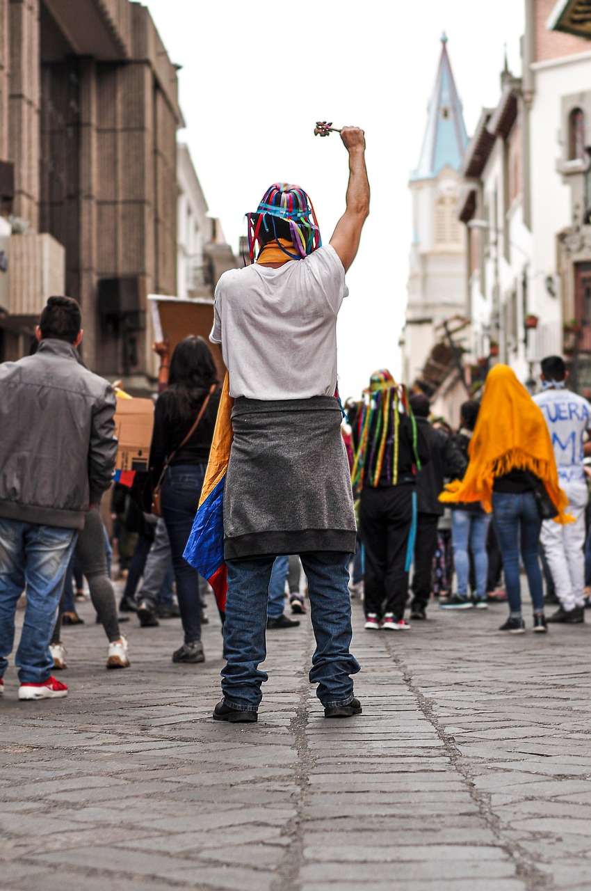 Ecuador, Tiltakozás, Tüntetések