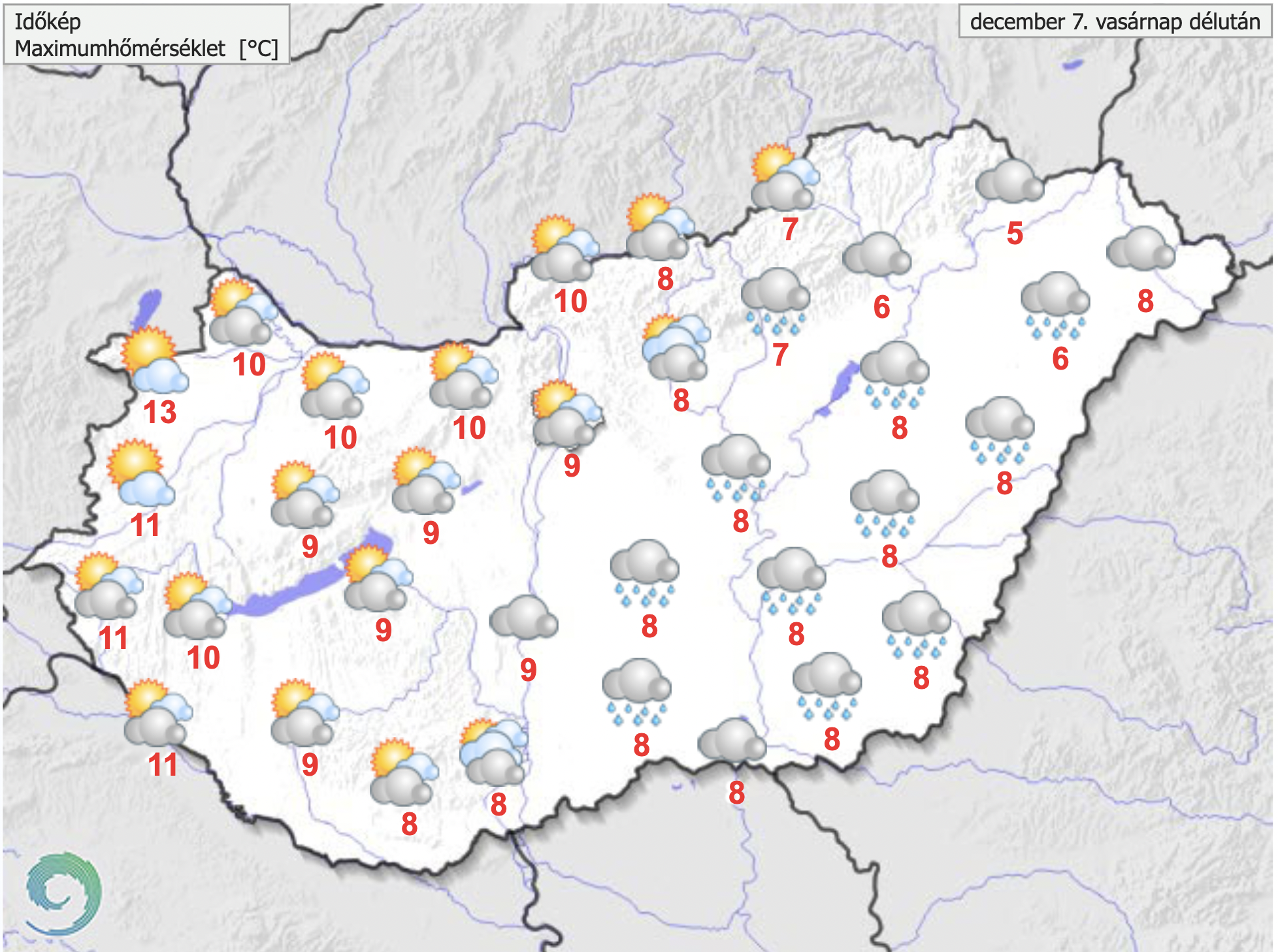 Felhőzetcsökkenés érkezik nyugatról, keleten marad a borongós idő