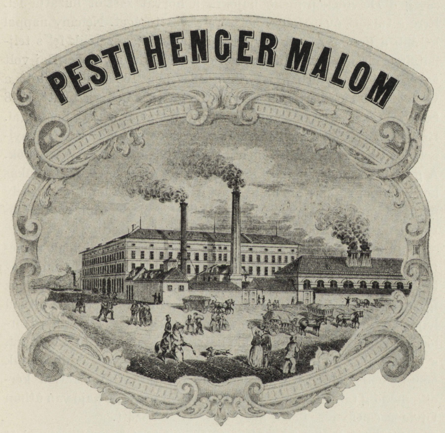 A Pesti Hengermalom Társaság története, 1838-ban megalakult hazánk első gőzmalma