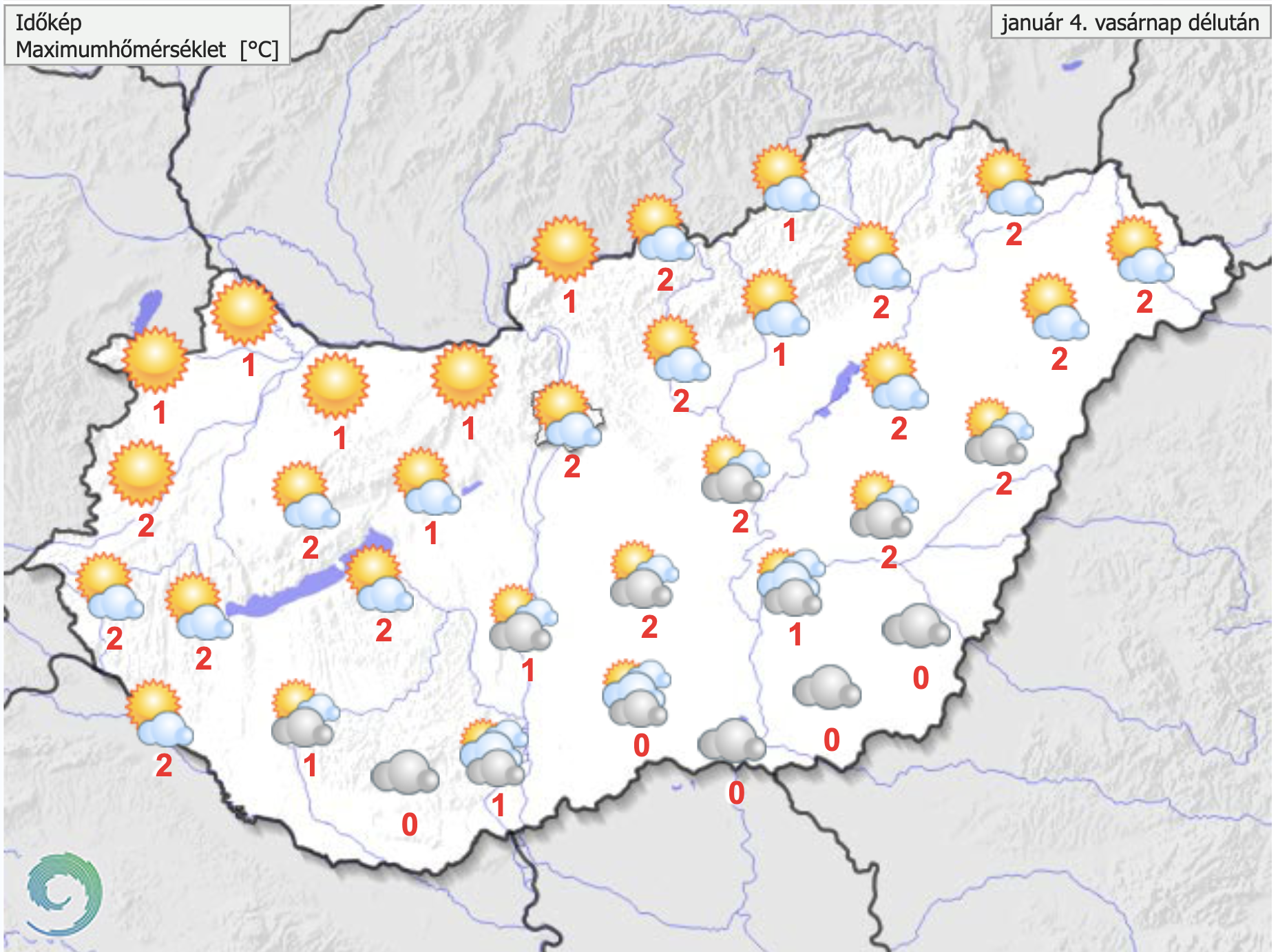 Északnyugat felől felszakadozó felhőzet, délkeleten borultabb idő várható