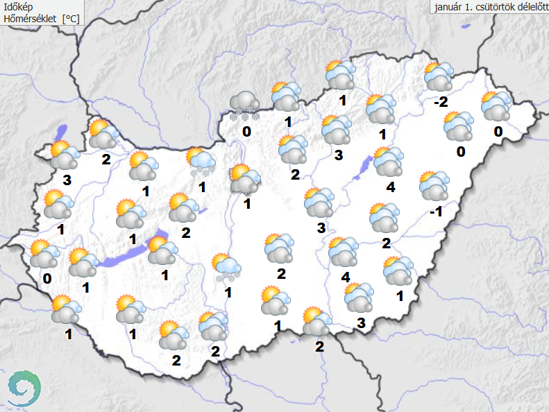 Felhőszakadozás és naposabb idő érkezik