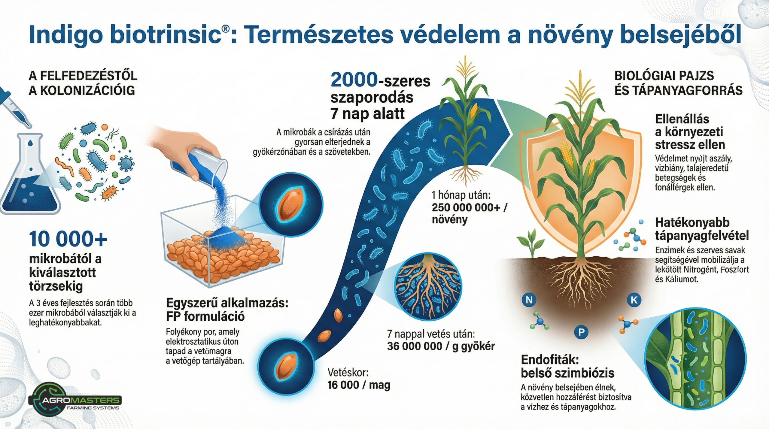 Annyiba kerül, mint egy lombtrágyázás, mégis a csírázástól a termésig segíti a növényt!